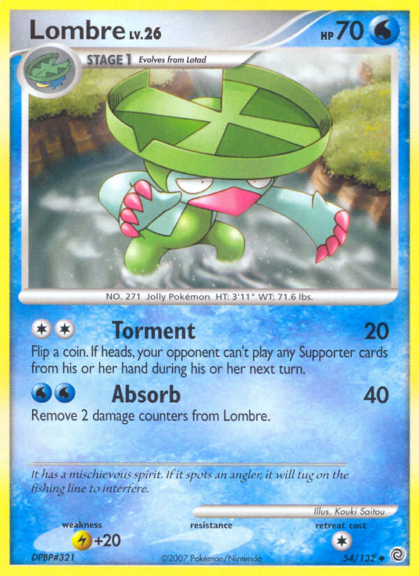 Lombre (54/132) [Diamond & Pearl: Secret Wonders] | Gamers Paradise