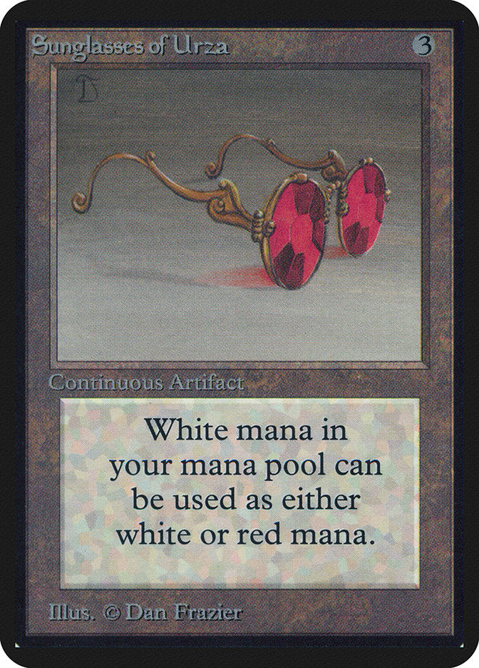 Sunglasses of Urza [Alpha Edition] | Gamers Paradise