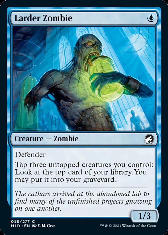 Larder Zombie [Innistrad: Midnight Hunt] | Gamers Paradise