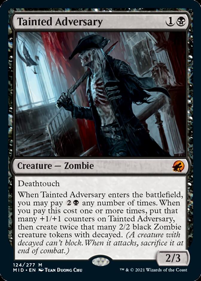 Tainted Adversary [Innistrad: Midnight Hunt] | Gamers Paradise