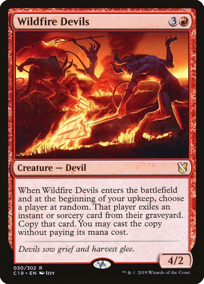 Wildfire Devils [Commander 2019] | Gamers Paradise