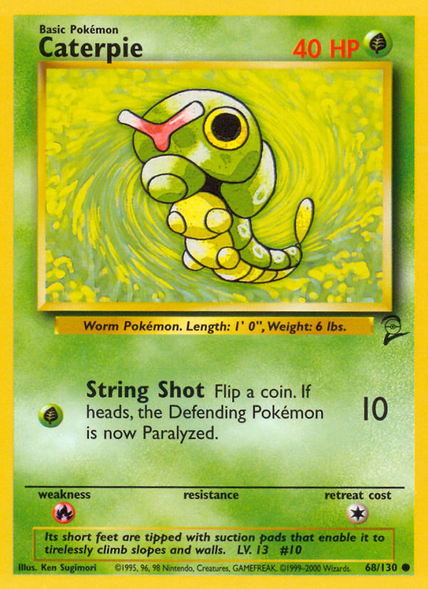 Caterpie (68/130) [Base Set 2] | Gamers Paradise