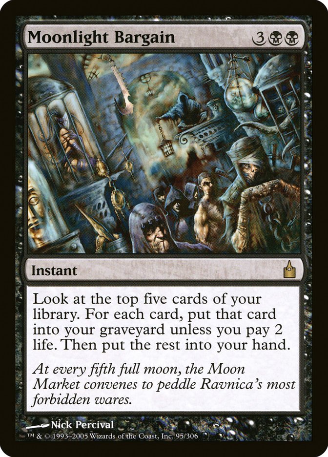 Moonlight Bargain [Ravnica: City of Guilds] | Gamers Paradise