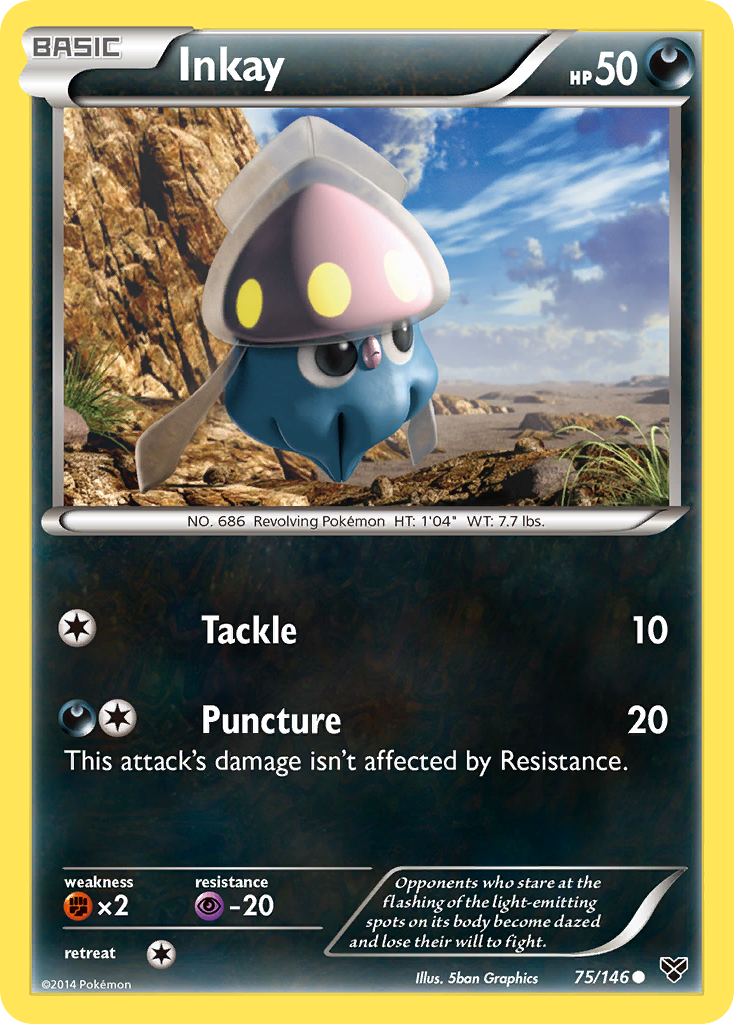 Inkay (75/146) [XY: Base Set] | Gamers Paradise