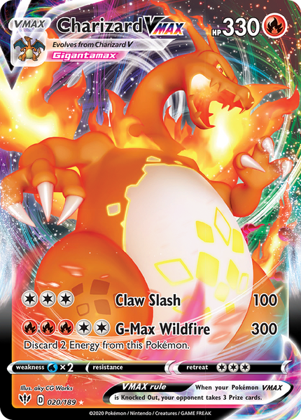 Charizard VMAX (020/189) [Sword & Shield: Darkness Ablaze
