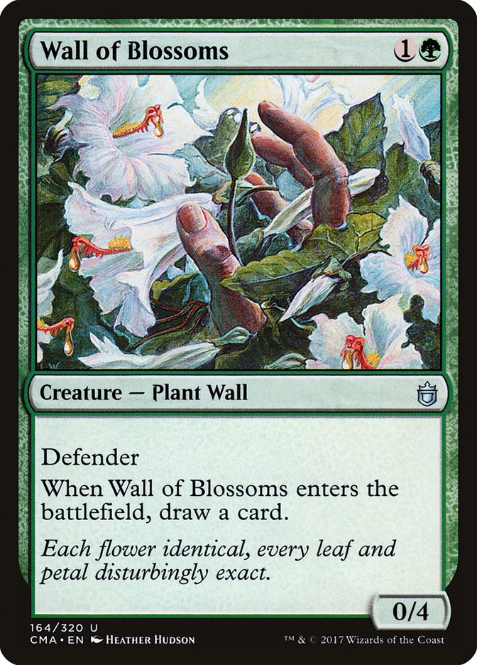 Wall of Blossoms [Commander Anthology] | Gamers Paradise