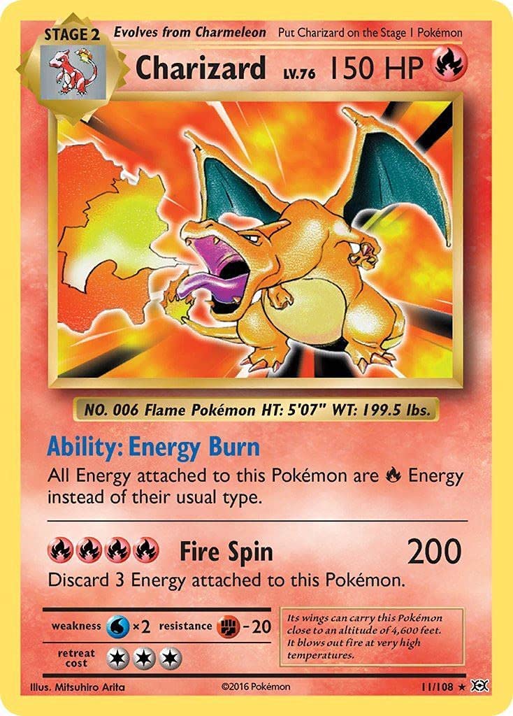 Charizard (11/108) [XY: Evolutions] | Gamers Paradise