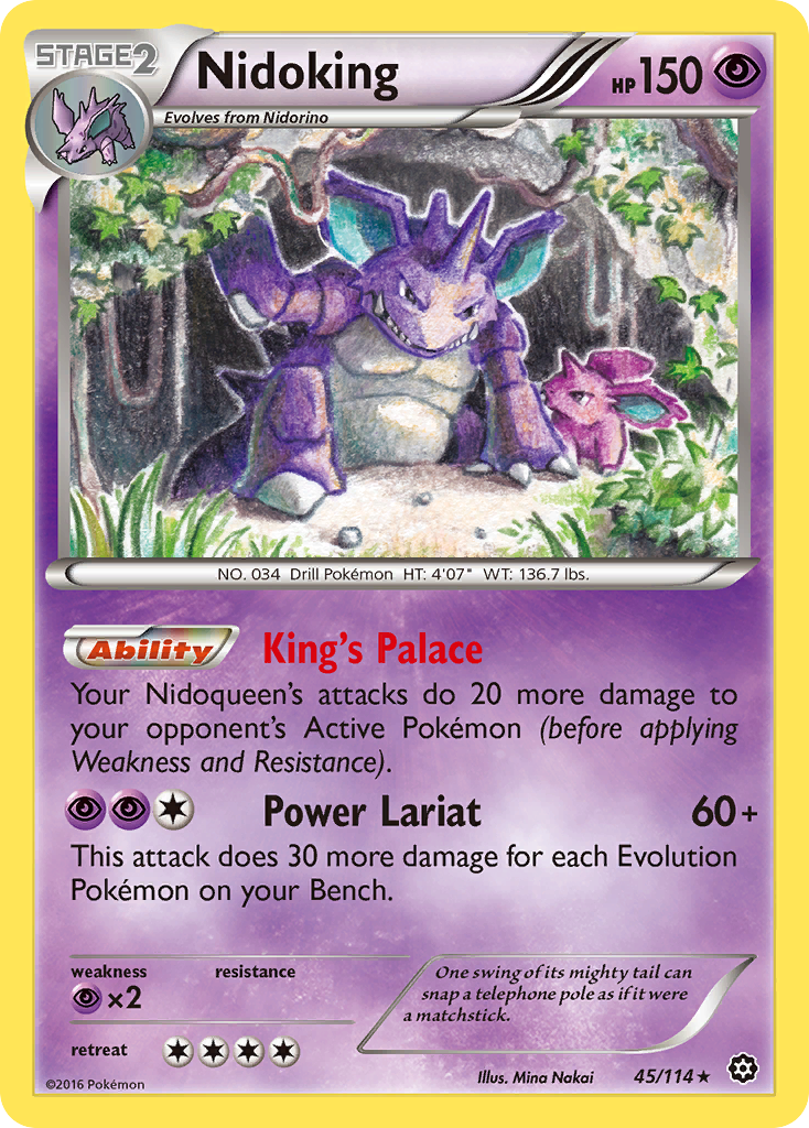 Nidoking (45/114) [XY: Steam Siege] | Gamers Paradise