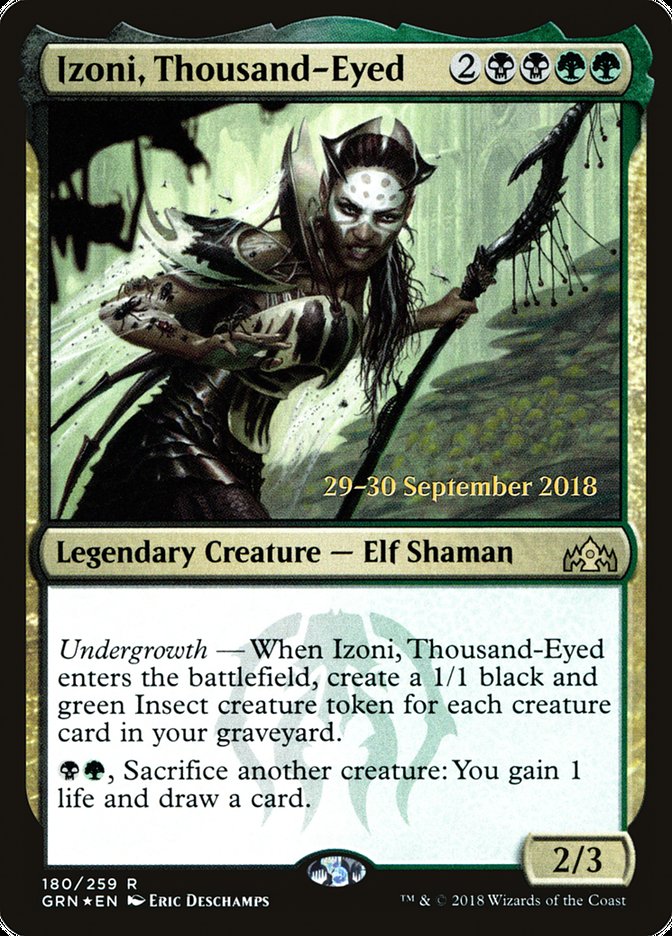 Izoni, Thousand-Eyed [Guilds of Ravnica Prerelease Promos] | Gamers Paradise