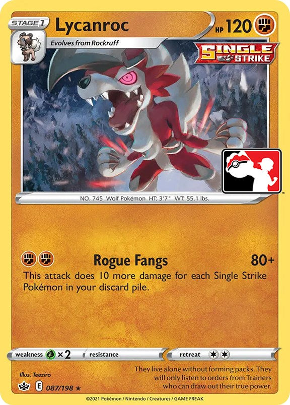 Lycanroc (087/198) [Prize Pack Series One] | Gamers Paradise