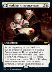 Wedding Announcement // Wedding Festivity (Extended Art) [Innistrad: Crimson Vow] | Gamers Paradise