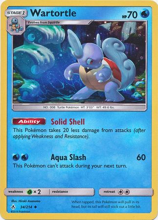 Wartortle (34/214) (Premium Collection Promo) [Sun & Moon: Unbroken Bonds] | Gamers Paradise