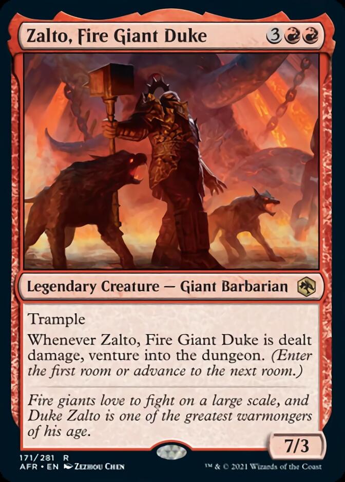 Zalto, Fire Giant Duke [Dungeons & Dragons: Adventures in the Forgotten Realms] | Gamers Paradise