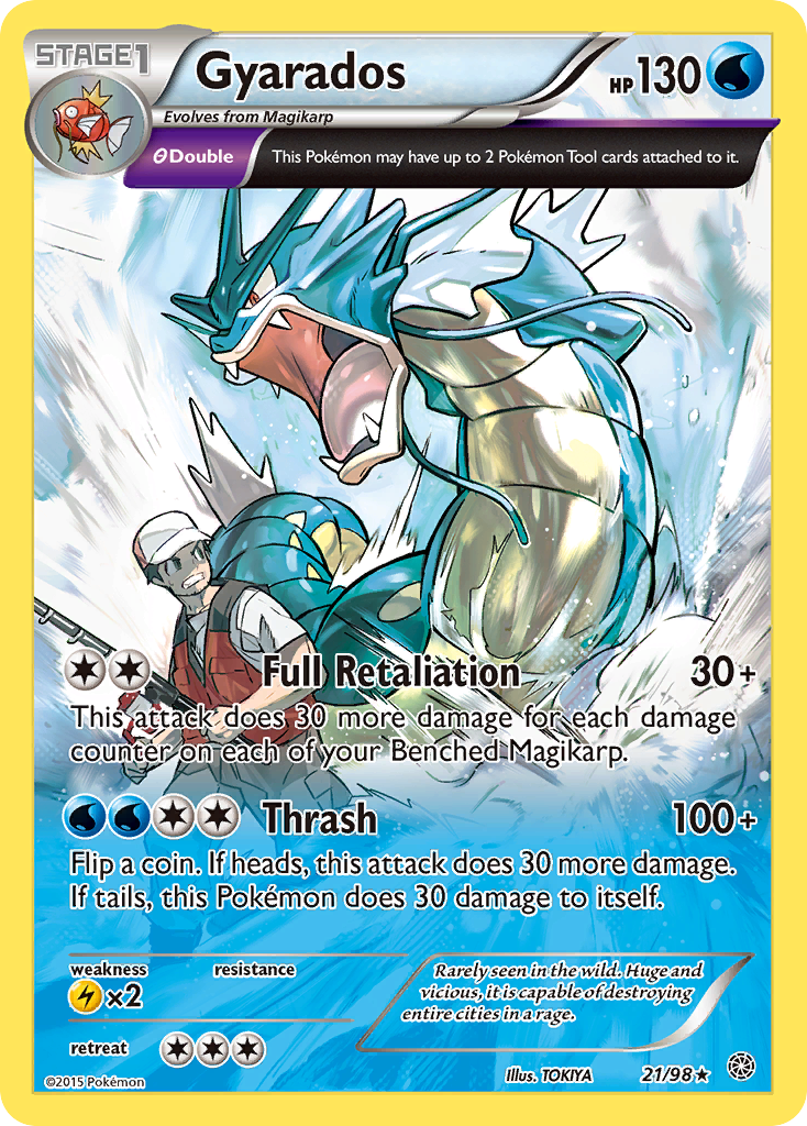 Gyarados (21/98) [XY: Ancient Origins] | Gamers Paradise