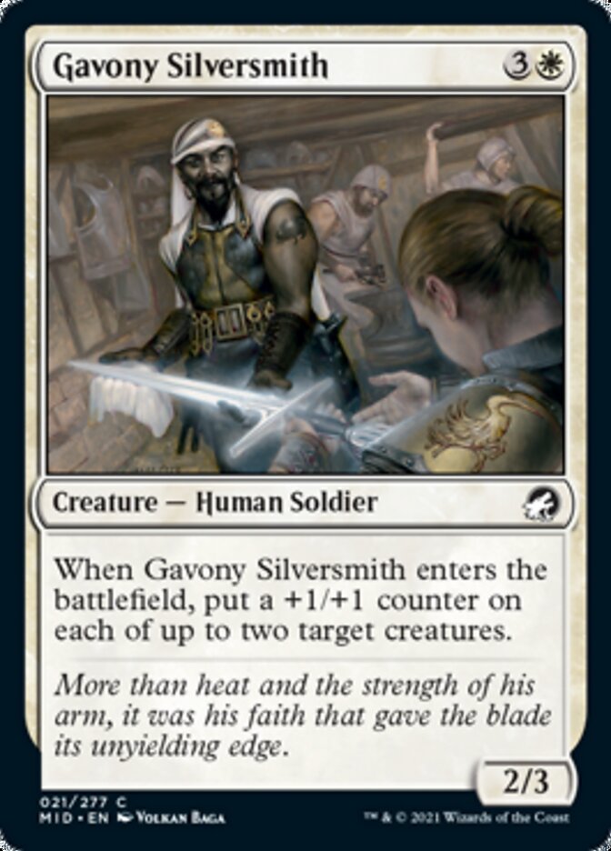 Gavony Silversmith [Innistrad: Midnight Hunt] | Gamers Paradise