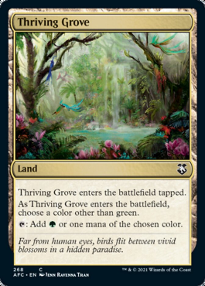 Thriving Grove [Dungeons & Dragons: Adventures in the Forgotten Realms Commander] | Gamers Paradise