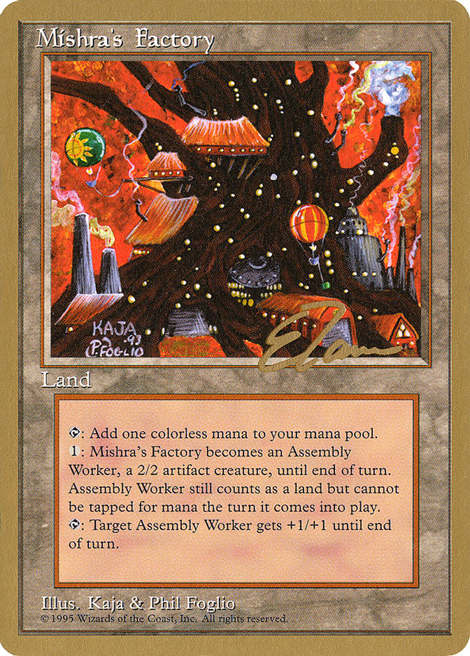 Mishra's Factory (Eric Tam) [Pro Tour Collector Set] | Gamers Paradise