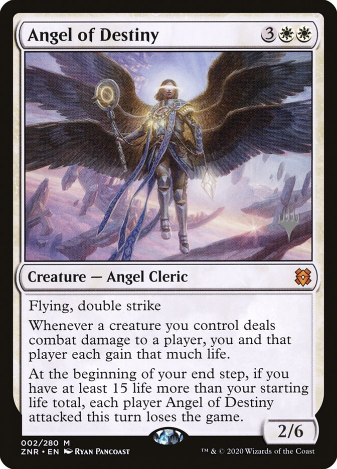 Angel of Destiny (Promo Pack) [Zendikar Rising Promos] | Gamers Paradise