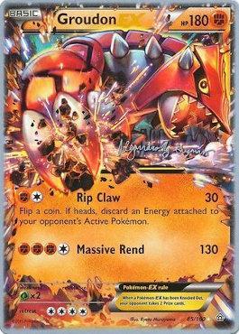 Groudon EX (85/160) (Primal Groudon - Alejandro Ng-Guzman) [World Championships 2015] | Gamers Paradise