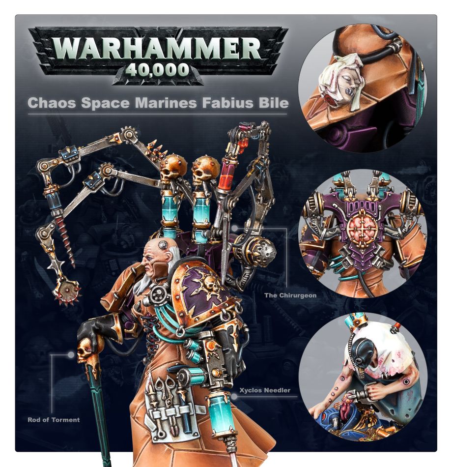 Warhammer 40,000 - Fabius Bile | Gamers Paradise