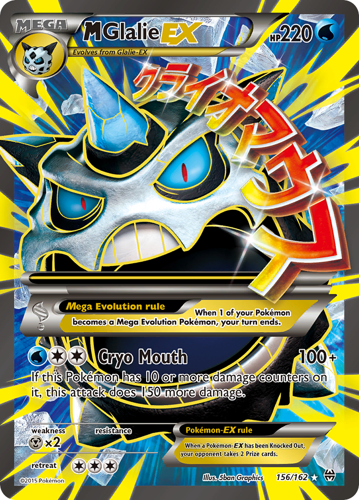 M Glalie EX (156/162) [XY: BREAKthrough] | Gamers Paradise