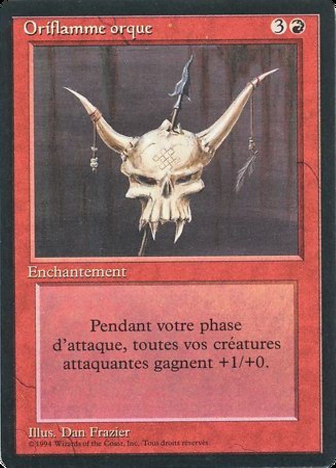 Orcish Oriflamme [Foreign Black Border] | Gamers Paradise