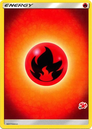 Fire Energy (Charizard Stamp #35) [Battle Academy 2020] | Gamers Paradise