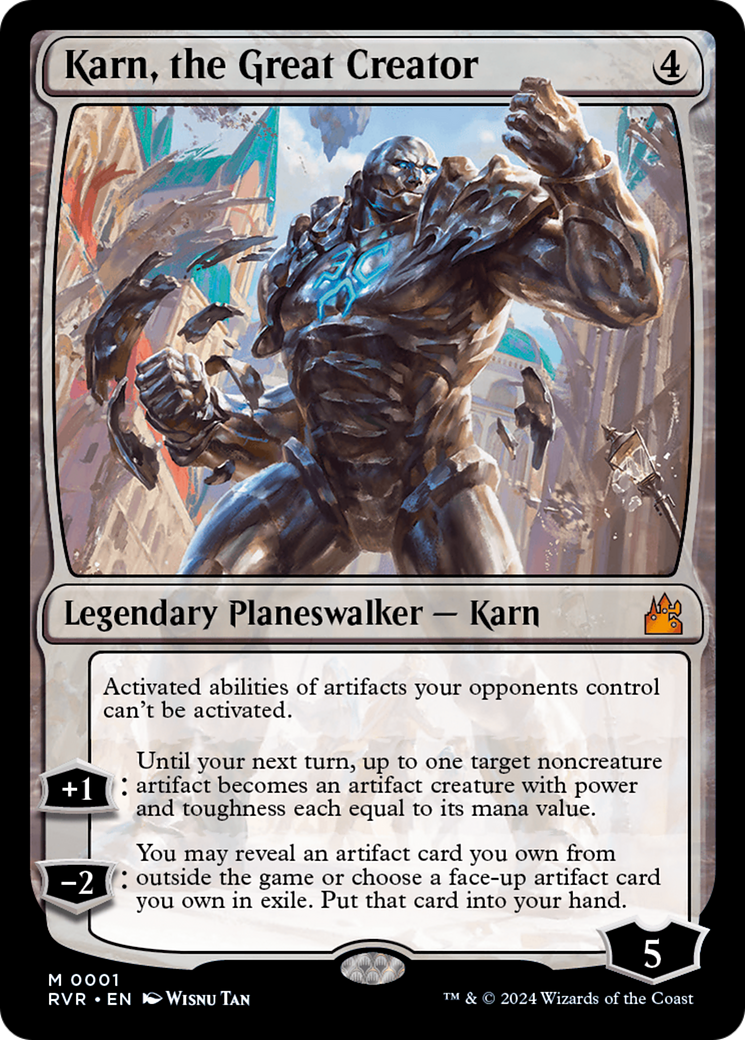 Karn, the Great Creator [Ravnica Remastered] | Gamers Paradise