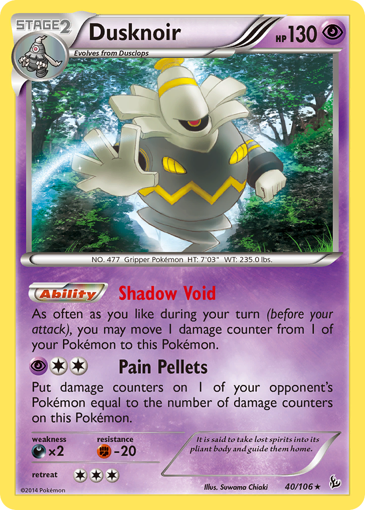 Dusknoir (40/106) [XY: Flashfire] | Gamers Paradise