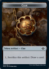 Clue (14) // Zombie Double-Sided Token [Modern Horizons 2 Tokens] | Gamers Paradise
