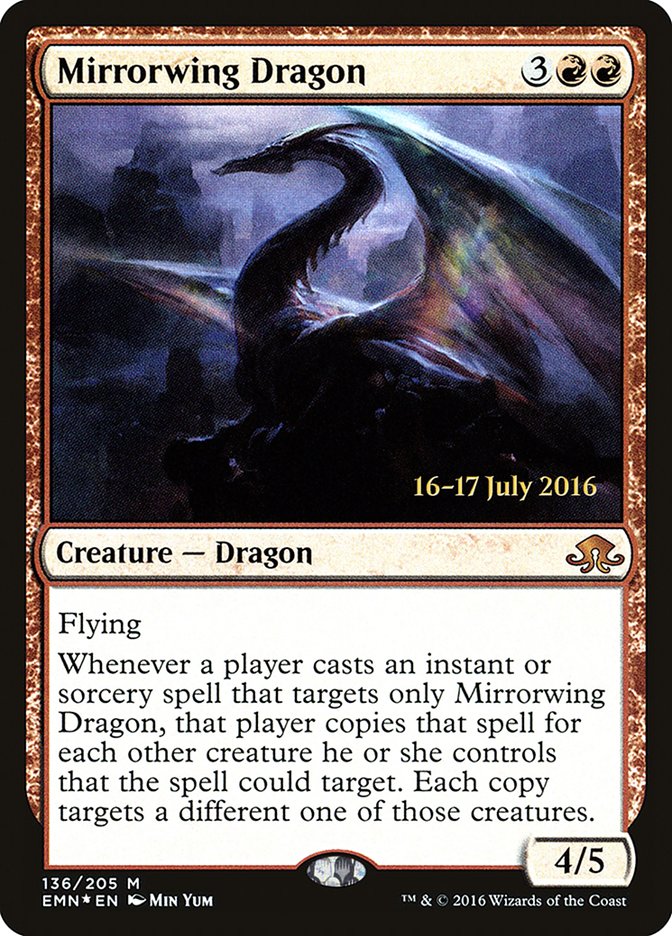 Mirrorwing Dragon [Eldritch Moon Prerelease Promos] | Gamers Paradise