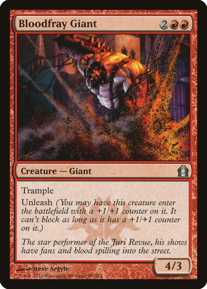 Bloodfray Giant [Return to Ravnica] | Gamers Paradise