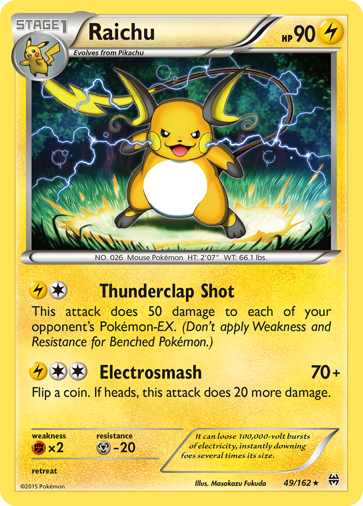 Raichu (49/162) [XY: BREAKthrough] | Gamers Paradise