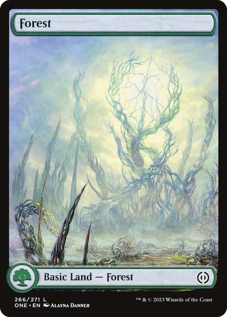 Forest (266) (Full-Art) [Phyrexia: All Will Be One] | Gamers Paradise