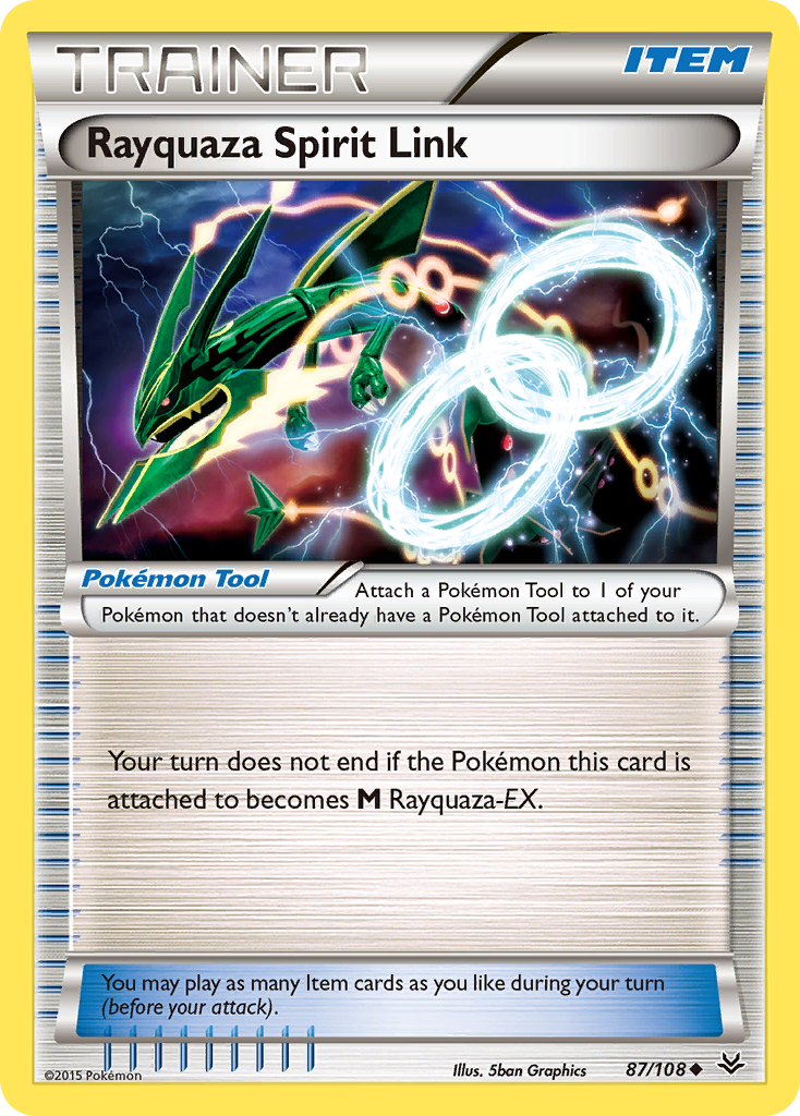 Rayquaza Spirit Link (87/108) [XY: Roaring Skies] | Gamers Paradise