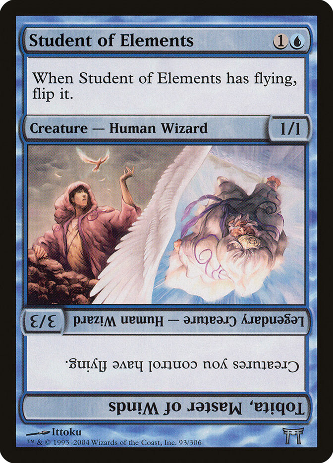 Student of Elements // Tobita, Master of Winds [Champions of Kamigawa] | Gamers Paradise