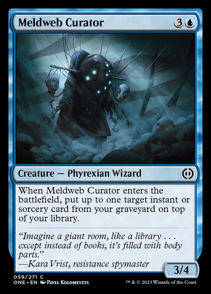 Meldweb Curator [Phyrexia: All Will Be One] | Gamers Paradise