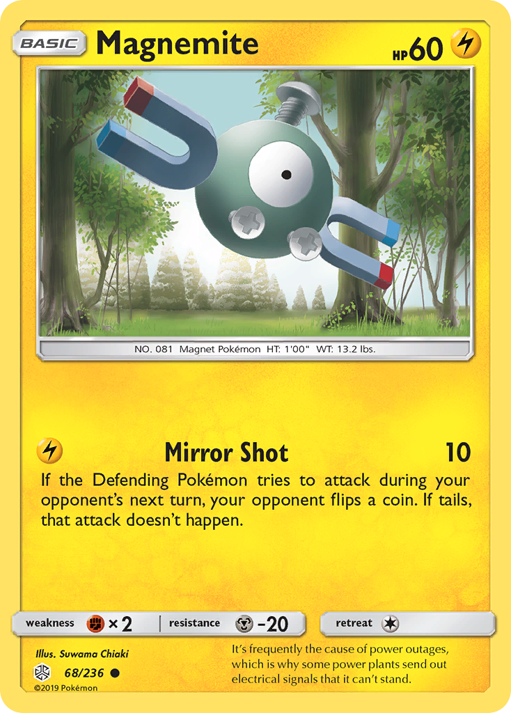 Magnemite (68/236) [Sun & Moon: Cosmic Eclipse] | Gamers Paradise