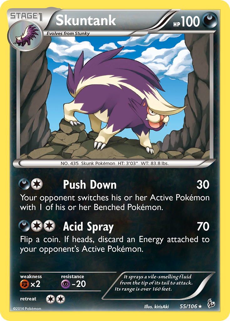 Skuntank (55/106) [XY: Flashfire] | Gamers Paradise