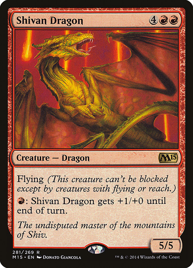 Shivan Dragon [Magic 2015] | Gamers Paradise