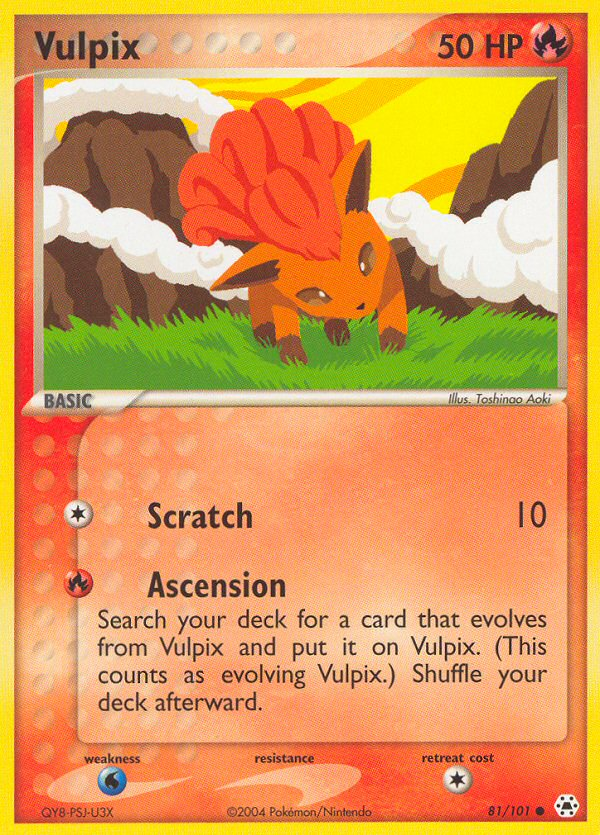 Vulpix (81/101) [EX: Hidden Legends] | Gamers Paradise