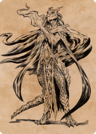 Lozhan, Dragons' Legacy Art Card [Commander Legends: Battle for Baldur's Gate Art Series] | Gamers Paradise