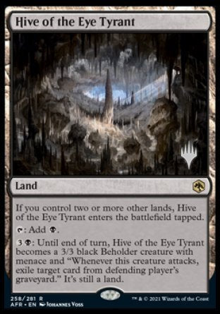 Hive of the Eye Tyrant (Promo Pack) [Dungeons & Dragons: Adventures in the Forgotten Realms Promos] | Gamers Paradise