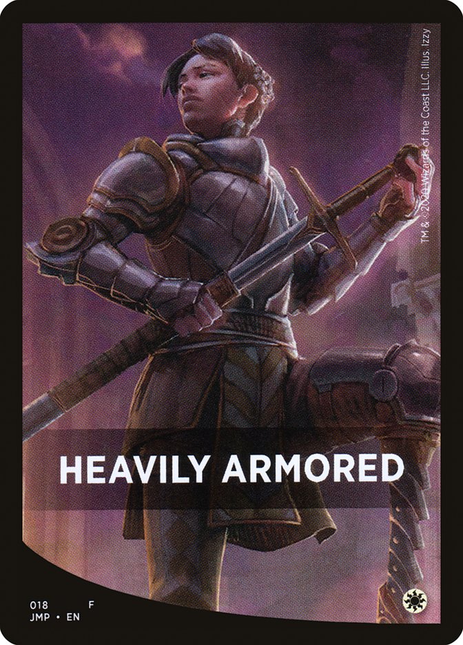 Heavily Armored Theme Card [Jumpstart Front Cards] | Gamers Paradise