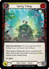 Spring Tidings [EVR039] (Everfest)  1st Edition Rainbow Foil | Gamers Paradise