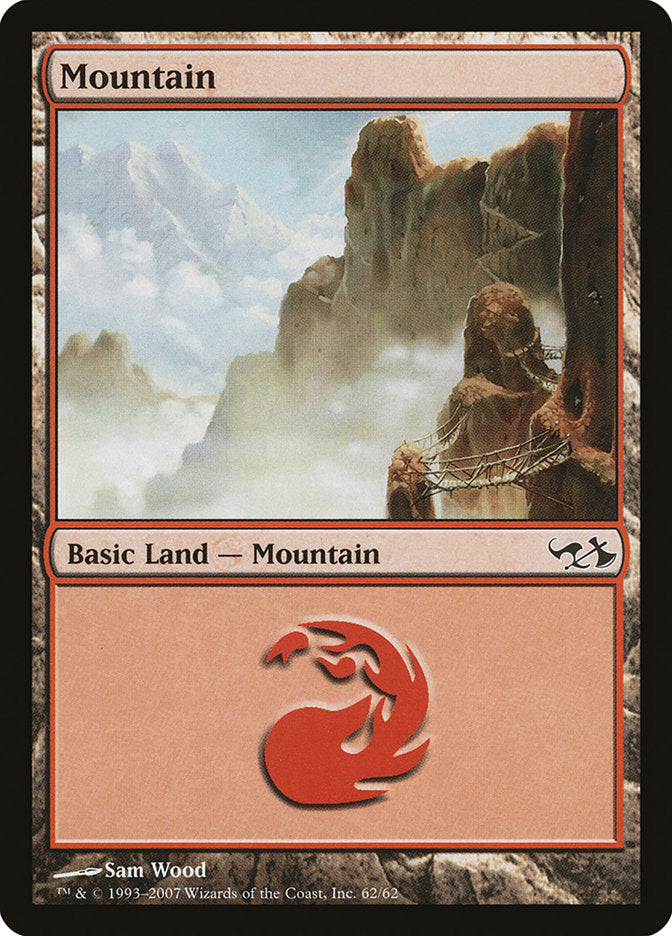 Mountain (62) [Duel Decks: Elves vs. Goblins] | Gamers Paradise