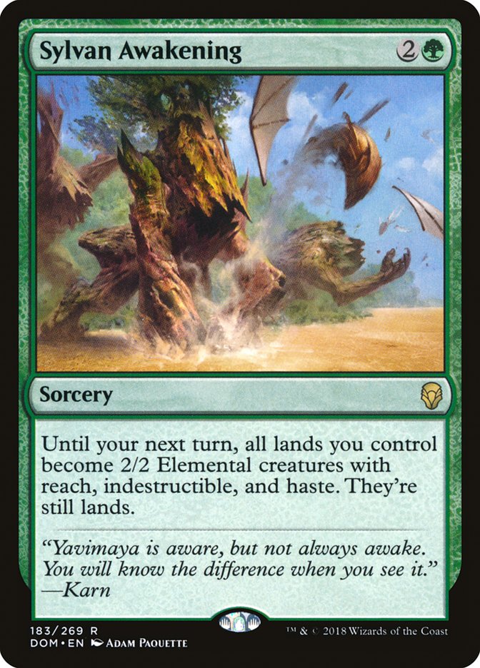 Sylvan Awakening [Dominaria] | Gamers Paradise