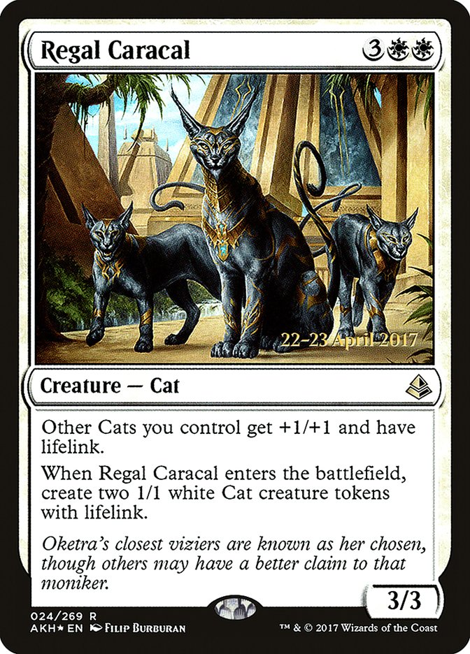 Regal Caracal [Amonkhet Prerelease Promos] | Gamers Paradise