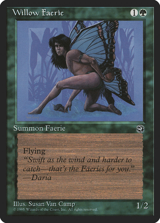 Willow Faerie (Daria Flavor Text) [Homelands] | Gamers Paradise