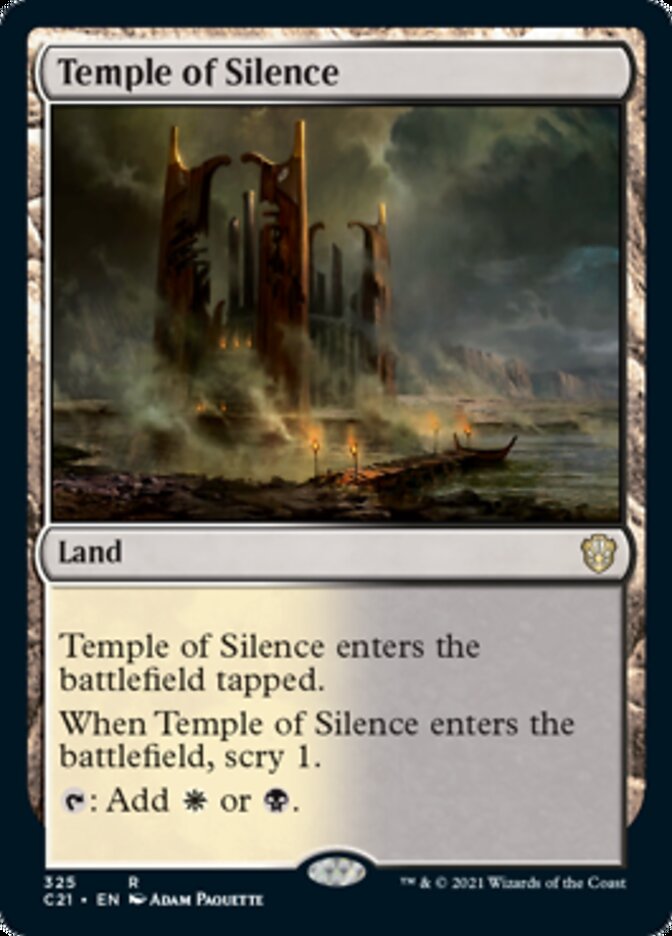 Temple of Silence [Commander 2021] | Gamers Paradise